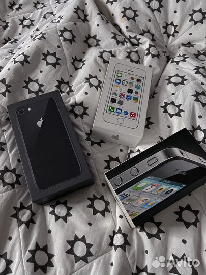 Коробка от iPhone 4 5s 8