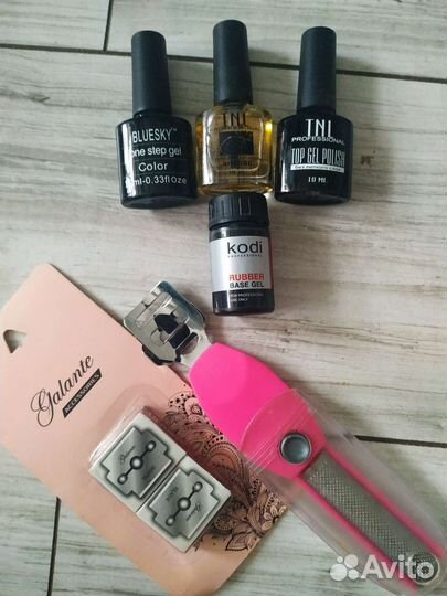 Шилак База Топ Масло Цвет