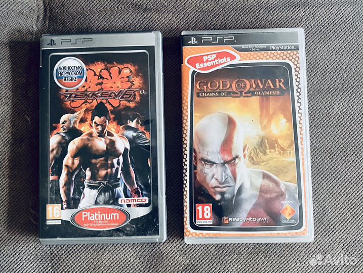 Диски на PSP Tekken 6 Gods of War