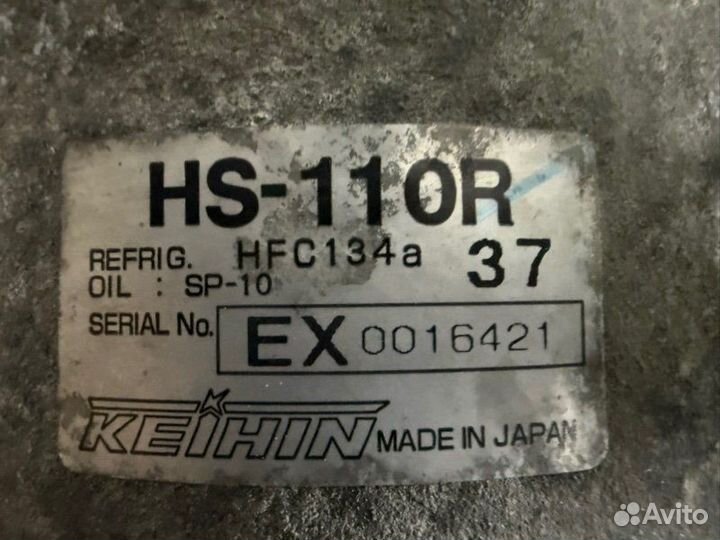 Компрессор кондиционера Honda Accord 7 CL9 K24A