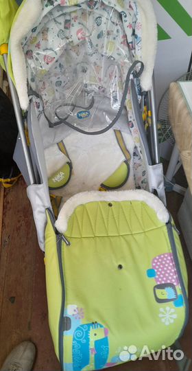 Детские зимние санки с колёсами