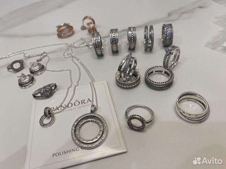 Pandora кольцо