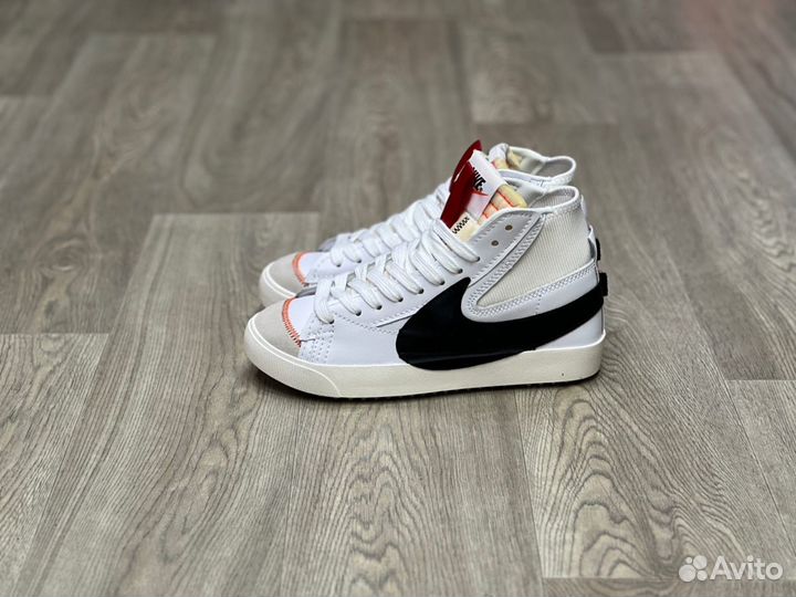 Кроссовки Nike Blazer Mid 77 Jumbo White Black