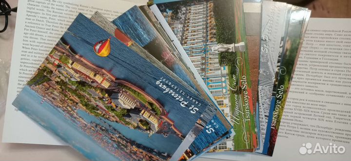 Санкт-петербург комплект из 32 открыток