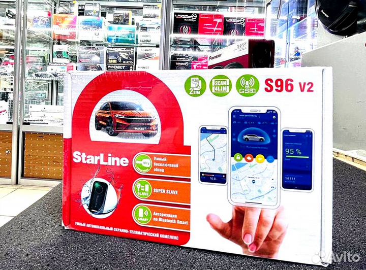 Сигнализация Starline S96 2canlin v2