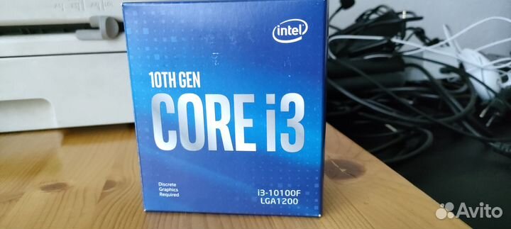 Intel core i3 10100f box