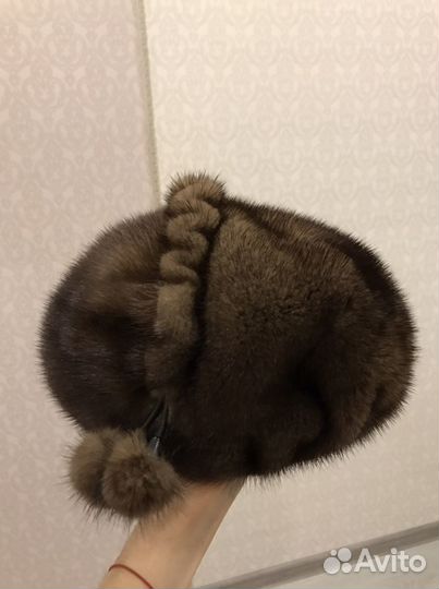 Берет норковый