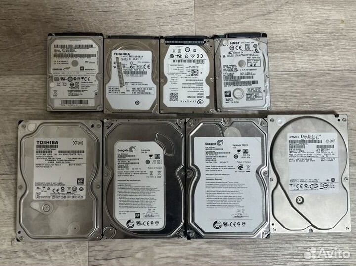 Жесткий диск (2.5,3.5) -250GB,320GB,500GB, 1TB