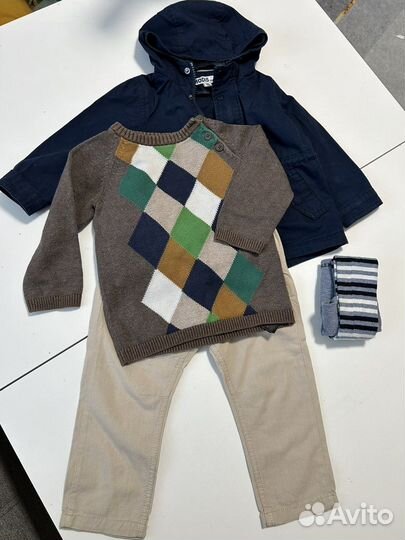 Фирменные вещи на мальчика 86