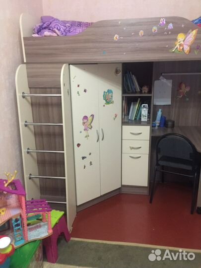 Кровать-чердак
