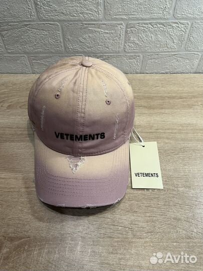 Vetements бейсболка шикарная (топ 2024)