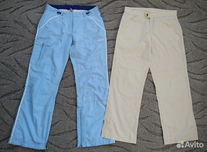 Брюки reebok, adidas, кофта, куртка пакетом 44-46