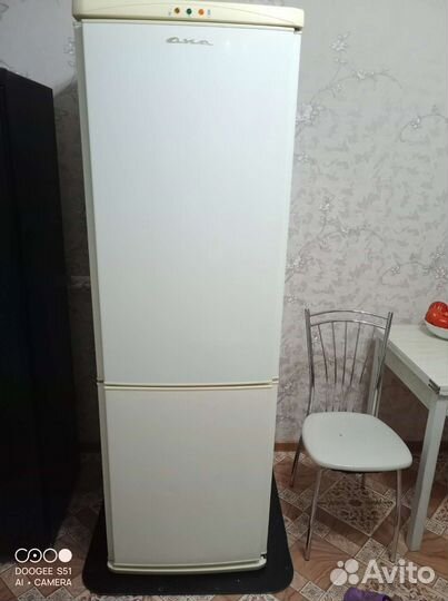 Холодильник бу Ока двух камерный два компресора