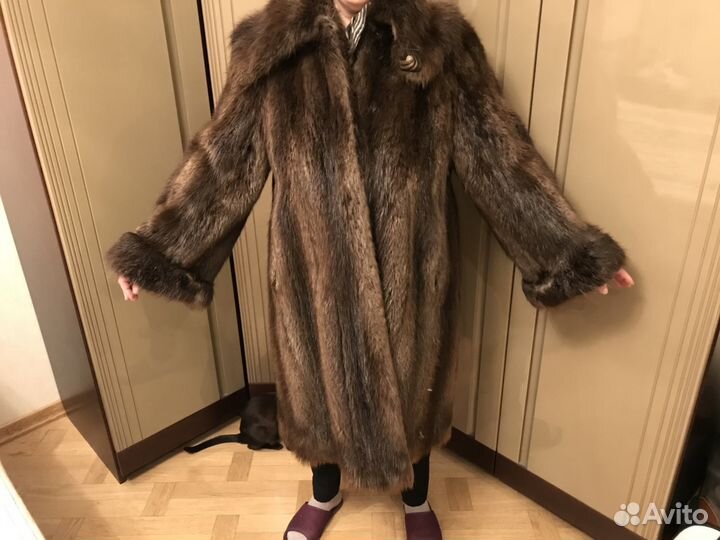 Шуба бобровая