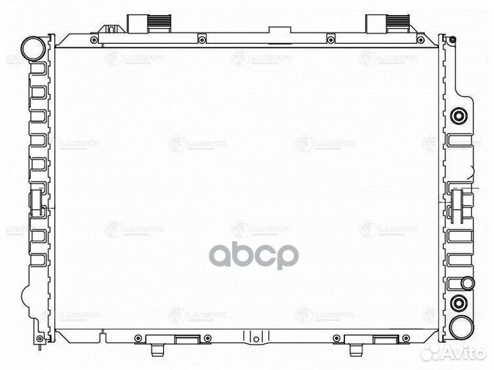 LRC 15109 радиатор охлаждения MB W210 95 LRC1