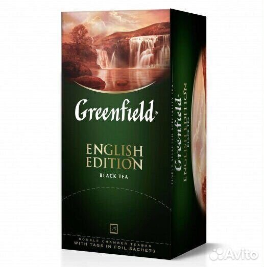 Опт - Чай Greenfield English Edition Чёрный 25