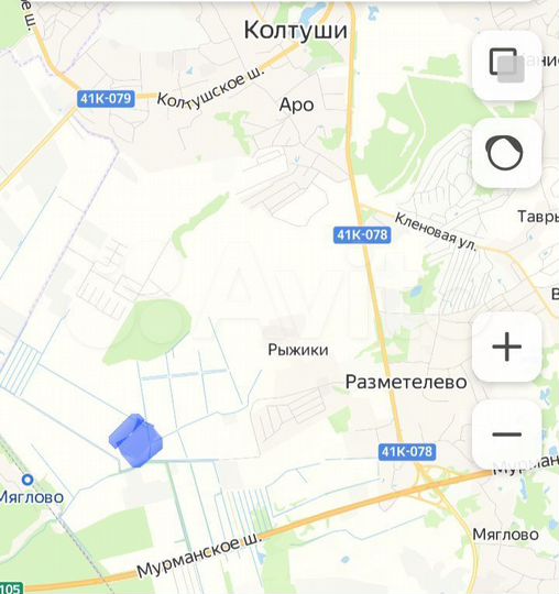 Участок 1,7 га (СНТ, ДНП)