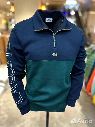 Джемпер на молнии Lacoste (4 цвета)