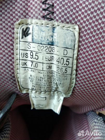 Роликовые коньки женские размер 40,5 Б/У