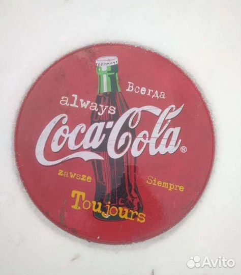 Coca Cola рекламный щит 90x годов