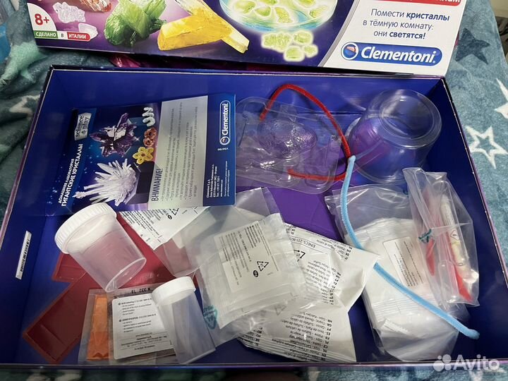 Набор для оптытов. Выращивание кристаллов