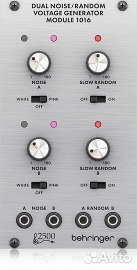 Модуль Behringer dual noise / random voltage gener