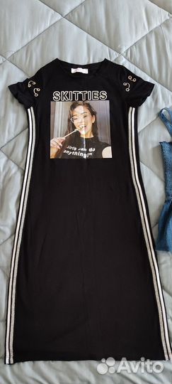 Одежда для девочки пакетом р. 140