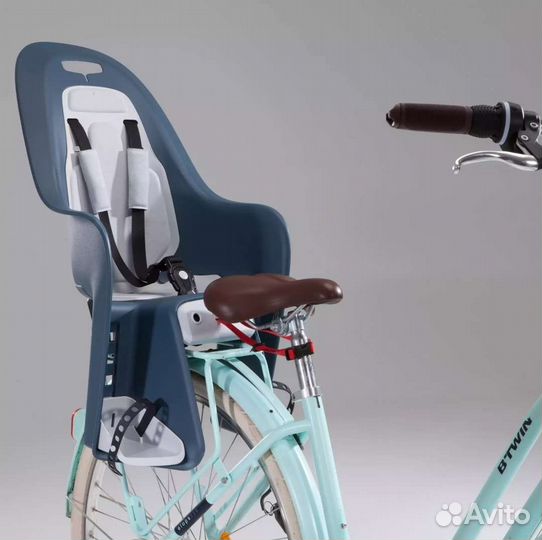 Детское велокресло на багажник100btwin Х decathlon
