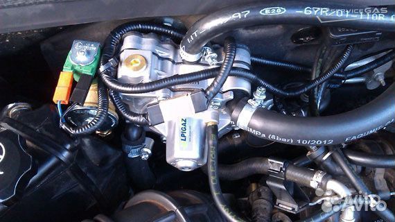 Гбо на Toyota Carina К-т Гбо №11 Установка Гбо