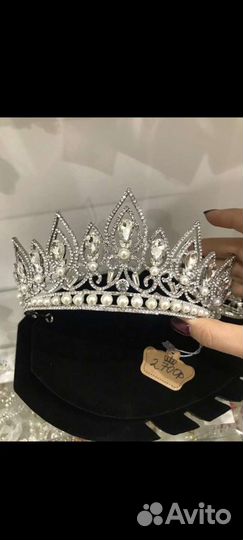 Свадебная бижутерия диадема