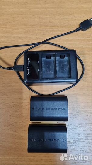 Аккумулятор 2 штуки для canon LP-E6 продам