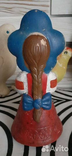 Большой лот из 9 резиновых игрушек СССР