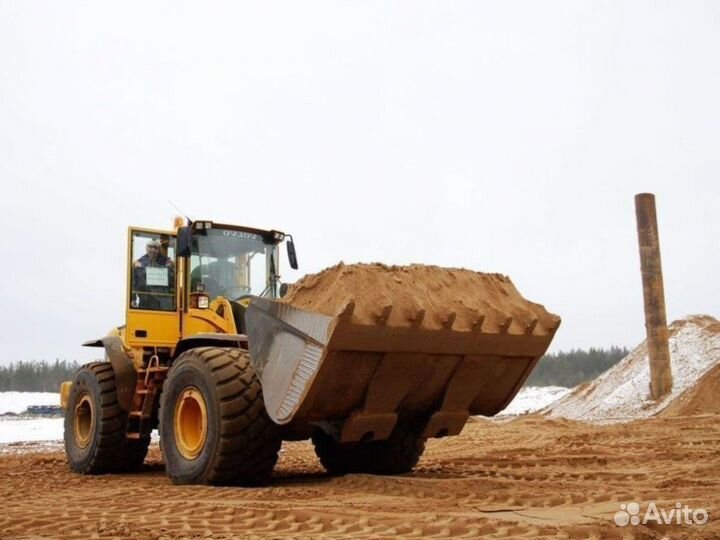 Песок \ Земля строительный оптом от трех кубов