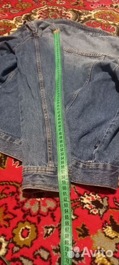 Джинсовая куртка уни