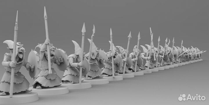 Warhammer - Ночные Гоблины Night Goblin Warriors