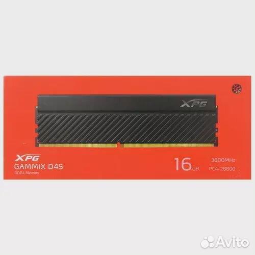 16Gb 3600 adata gammix D45G (AX4U360016G18I-cbkd45