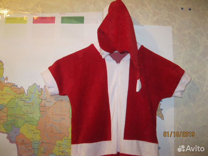 Карнавальный костюм Деда Мороза (Санта Клауса)