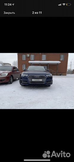 Audi A4 2.0 AMT, 2018, 77 700 км