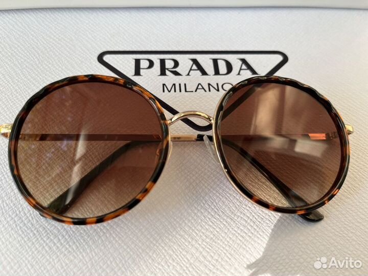 Солнцезащитные очки круглые (Черепаха)