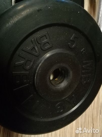 Гантели разборные