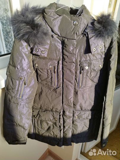 Пуховик Brax с поясом р 44-46