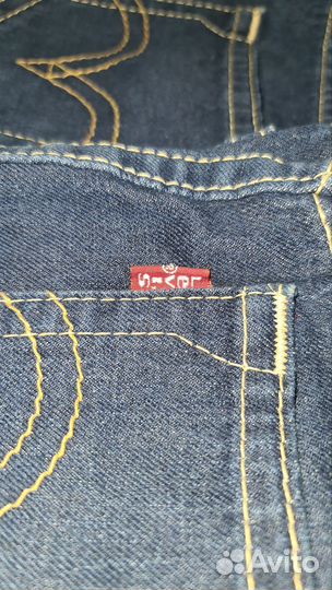 Джинсовая юбка levis