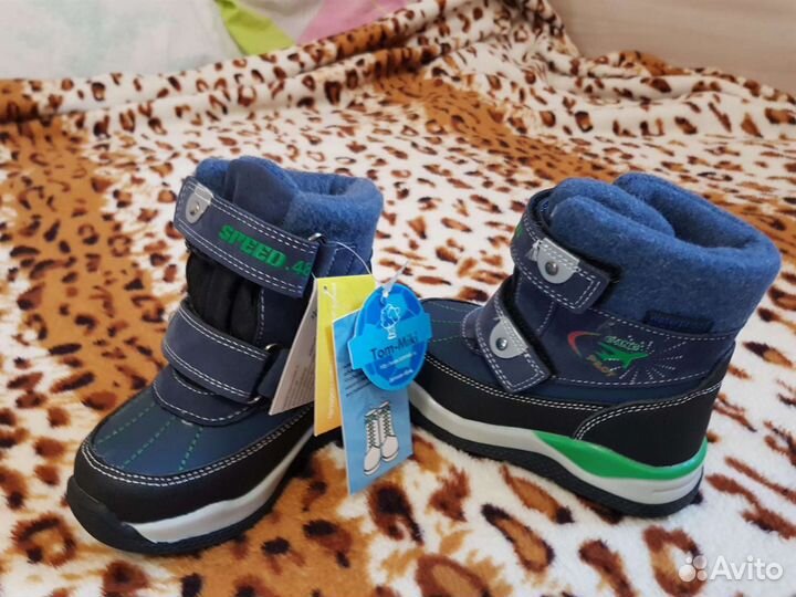 Ботинки зимние 23 размер