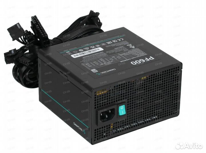 Блок питания deepcool PF600 ват новый