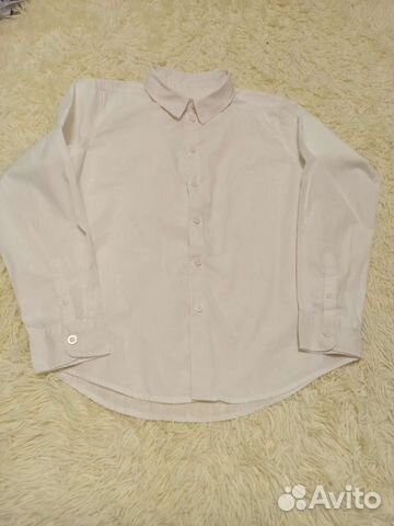 Рубашка белая в отл состоянии, размер 146