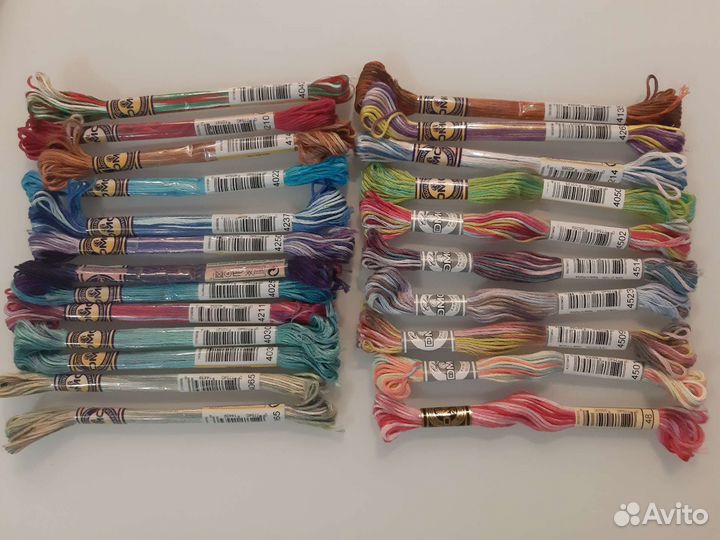 Мулине DMC мультиколор