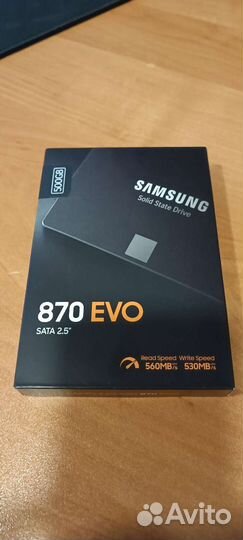 Ssd samsung 870 evo 500gb новый