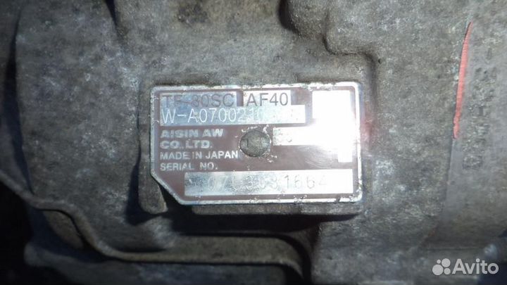 Кпп автоматическая (АКПП), Saab 9-3 2007