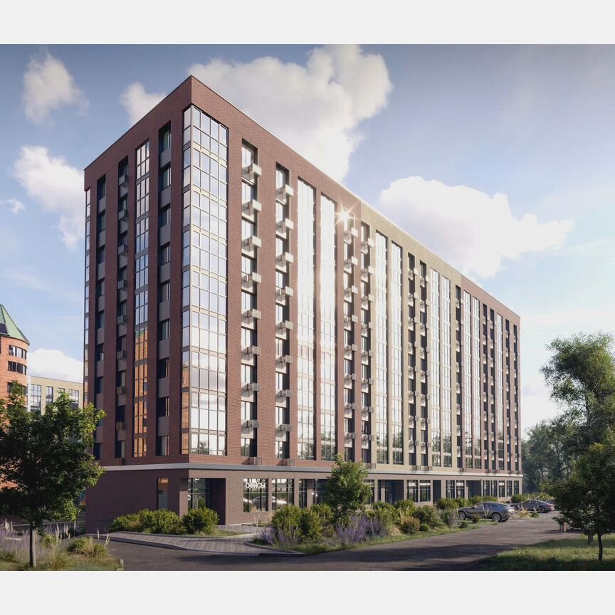 1-к. квартира, 37,6 м², 9/10 эт.