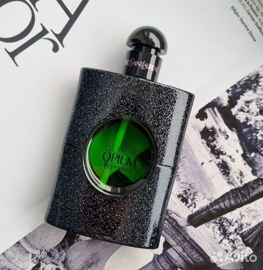 YSL black opium lllicit Green